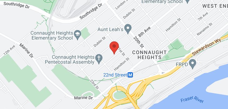 map of 2135 EIGHTH AVENUE